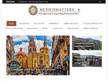 Tablet Screenshot of mexicomatters.net